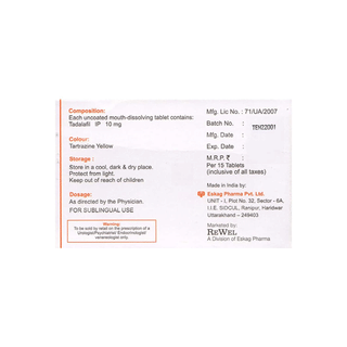 Edon D 10/30 Mg Tablet 10
